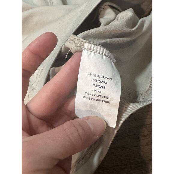 Zero Restriction Men’s Golf Base Layer L Mock Neck Long Sleeve Large Tan - Picture 4 of 7